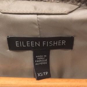 Eileen Fisher Jackets & Coats - Eileen Fisher Plaid Topper Coat Eileen Fisher Jackets & Coats - Eileen Fisher Plaid Topper Coat